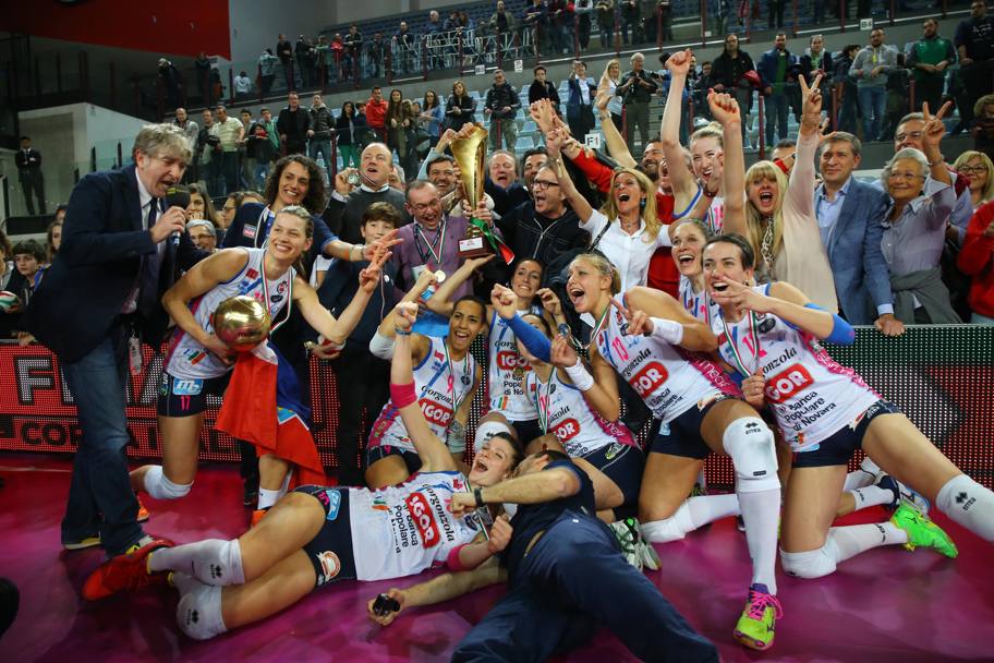 Mentre la Coppa Italia femminile di volley va a Novara. Rubin